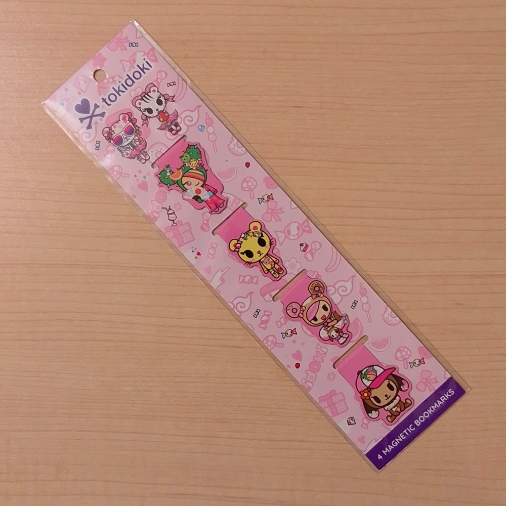 Tokidoki Magnetic Bookmarks - Cactus Book Mark Set Planner Journal